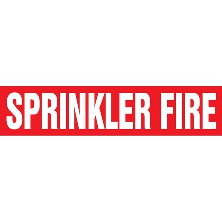 Accuform ASME ANSI PIPE MARKER SPRINKLER RPK663STC