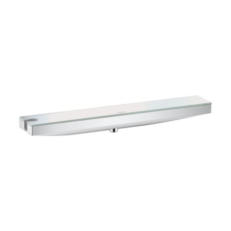 Hansgrohe Rainfinity Wall Outlet 500 with Handshower Holder and Shelf in Chrome 26843001
