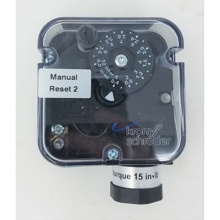 Honeywell Kromschroder DG 10 HT High Pressure Switch Man Reset KS84447912