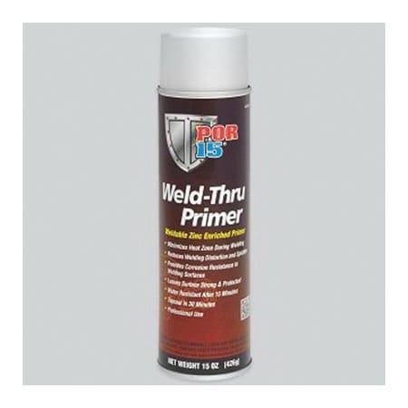 Por-15 Weldable Zinc Enriched Primer, 15 oz Aerosol Can, Light Gray, Gas 41418