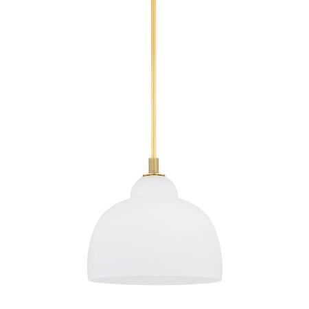 Hudson Valley Lighting Oberon 18 in. Pendant Aged Brass 7518-AGB