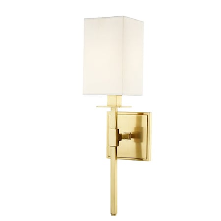 Hudson Valley Lighting Taunton 1 Light Wall Sconce 4.5 In. Aged Brass 4400-AGB