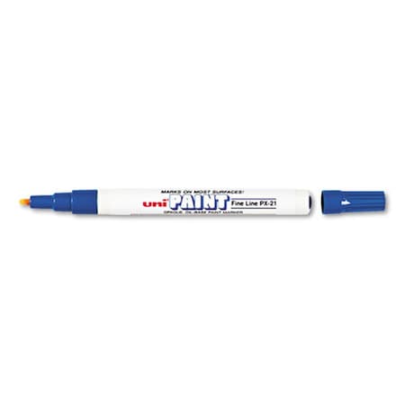 Vertex UBC Fine Bullet Tip Permanent Marker, Blue VE3194190