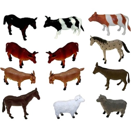 Get Ready Kids Farm Animals Playset, 12 Pieces 870