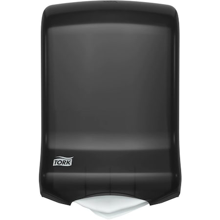 Tork Tork Multifold and C-Fold Hand Towel Dispenser Smoke H2 H25, One-at-a-Time Dispensing, 73TR 73TR