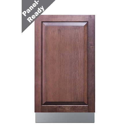 Summit 18in Wide Built-In Integrated Dishwasher, ADA Compliant Panel Not Included DW186NTADA