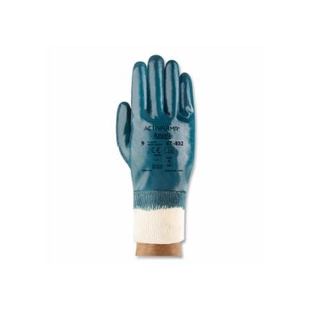 Activarmr 47-402 Fully Coated Gloves, Size 8, Blue, 12PK 012-47-402-8