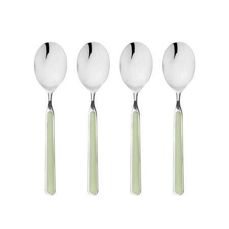 Mepra Fantasia Coffee Spoon Set - 4 Pcs. - Sage 10S644407
