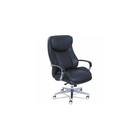 La-Z-Boy Commercial 2000 Big & Tall Executive Chair, To 400 lbs., Black/Silver 48968