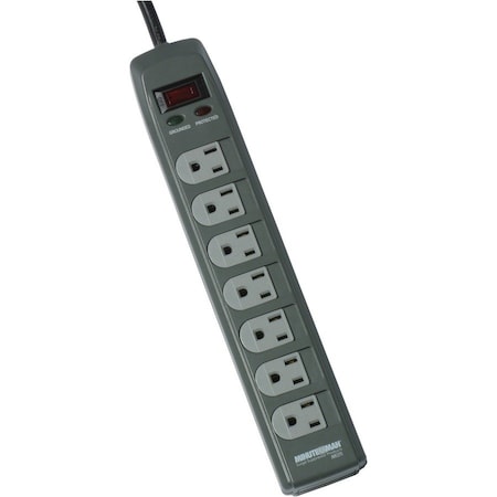 Minuteman Ups Outlet Strip, Surge, 7 Outlet(s) AC Power MMS370