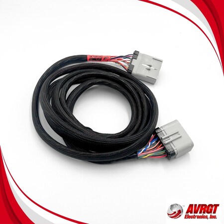 Avrgt Electronics RP1226 Extension Cable, 10ft Fully Pinned, Male to Female, 20AWG Power & Data Harness for Telematic RP1226 Extension Cable 10ft