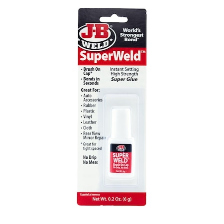 J-B Weld 33106 6 g, JB Superweld Brushed Glue JBW33106