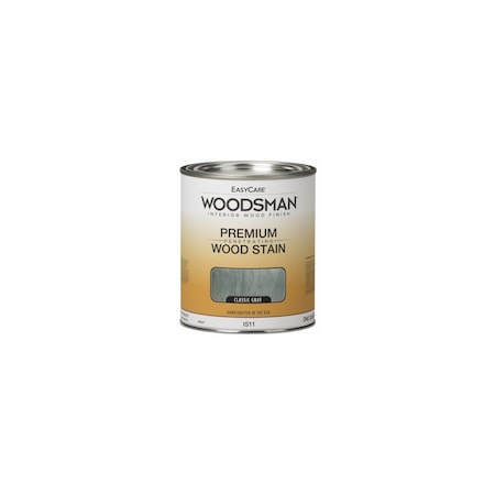 True Value Woodsman Interior Stain, Oil Base, Classic Gray, Qt. IS11-QT
