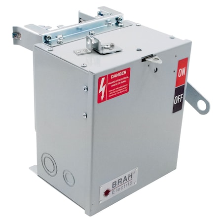 Brah Electric Bus Plug, 60 A, 600V, BEL; SL, H, J, R, 3 Phase, 3 Wire with Ground BEL3606G