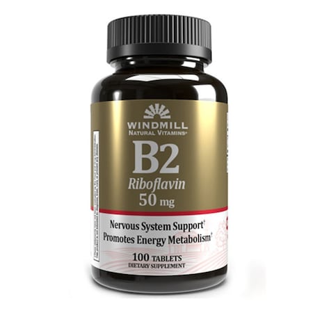 Windmill Vitamin B-2, 50mg, 100PK 35046001209