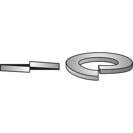 Hillman 3/4 in. D Yellow Dichromate Steel Split Lock Washer, 20PK 300324