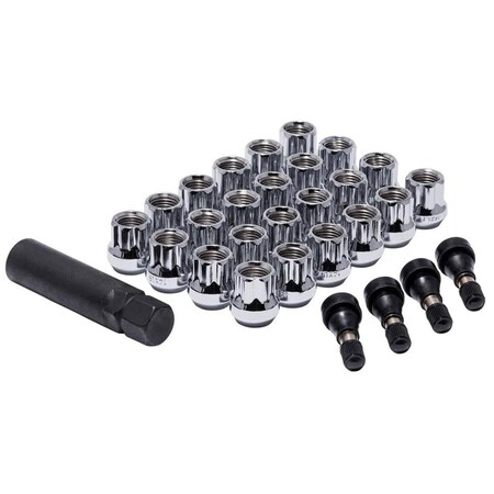 Procomp 14 x 2.0 in. HT Spline 6 Lug Nut Kit PXA16104OE