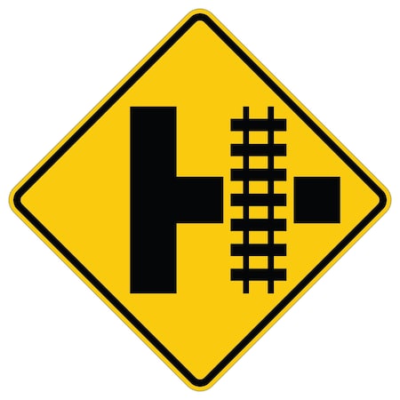 Sign Solutions Usa Traffic Sign, 30 in Width, Aluminum Sign, Diamond DUS06DYE3030W10-3R