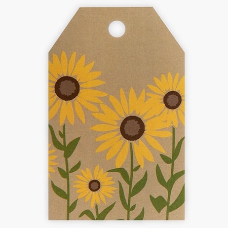 Nashville Wraps Summer Sunflower Matte Gift Tag, 2.25x3.5, 50PK PTSSF