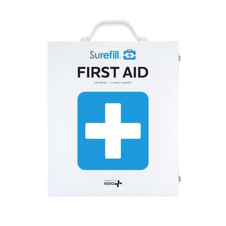 Aero Healthcare SUREFILL3 Shelf Metal Cabinet 100 Series ANSI 2021 B, Meds SF100BMT