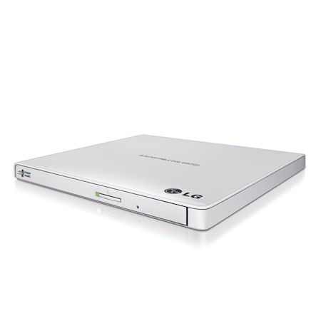 Lg External DVDRW, 8x Slim USB - White LG83548