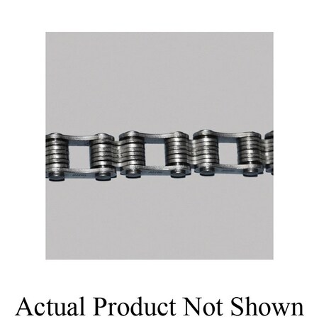 Tsubaki Laminated Block Connecting Link, T504LSS chain, 1 in Pitch, 0.562 in OAW, 304 SS T504LSSCL