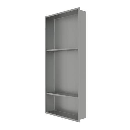 Craft And Main Shower Niche, 14x32 in, Stainless Steel N1432S-SS