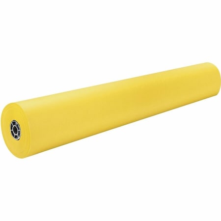 Pacon Rainbow Kraft Paper, 36"x1000ft., Canary 63080