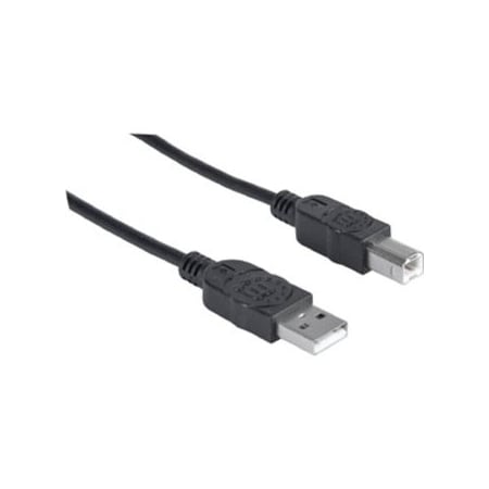 Manhattan - Strategic MANHATTAN CABLE USB V2.0 A-B 1.8M, NEGRO 333368