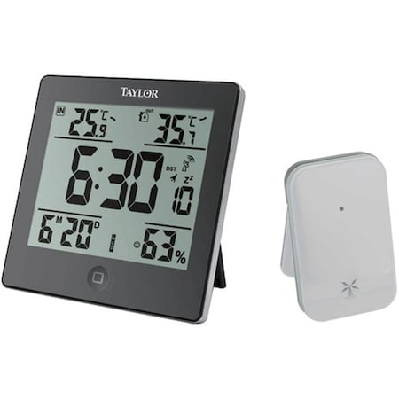 Taylor Digital Weather Forecaster with Alarm Clock TAP1731