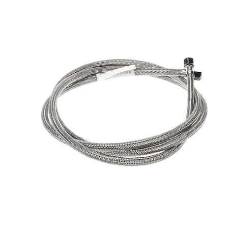 Synesso Hose, 84in, Braided, Stainless Steel 1.5070
