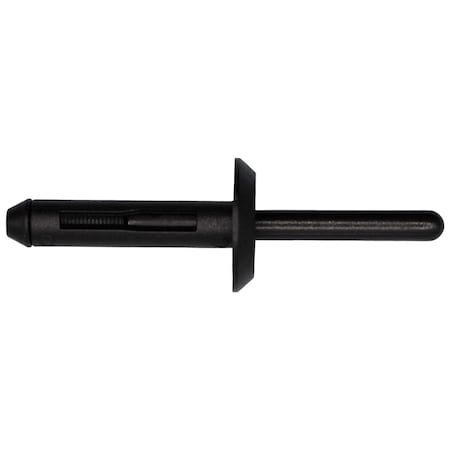 Auveco Nylon Blind Rivet 15/64in Hole Diameter 2 1/8in Length, 25PK 14023