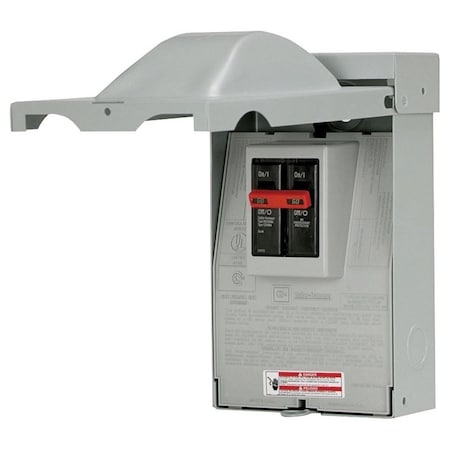 Eaton Cutler-Hammer Safety Disconnect Switch, NEMA 3R, Indoor/Outdoor, Steel DPB222RP