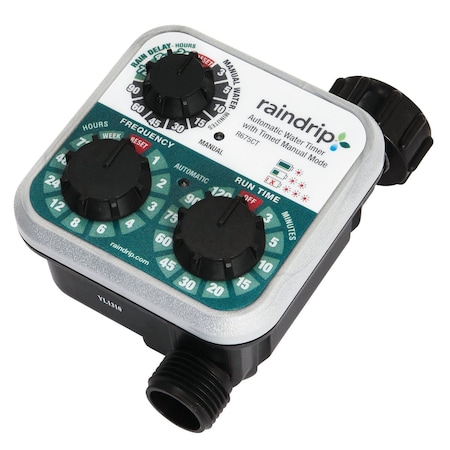 Raindrip 1-Outlet Analog Water Timer R675CT