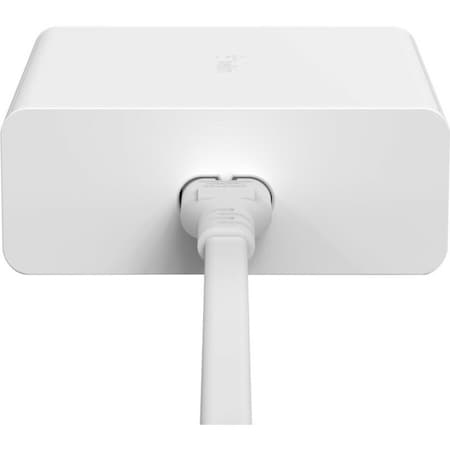 Belkin 108W USB-C CHARGER, GAN, 4-PORT, WHT, 2M CORD WCH010DQWH