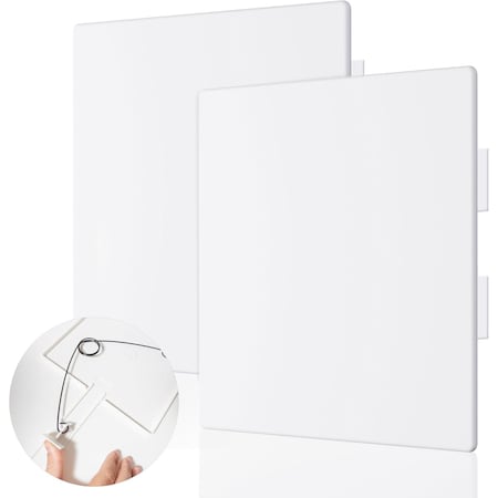 Morvat 12x12 Adjustable Spring Access Panel for Drywall & Ceiling, 2PK MOR-PAP-ADJ-SPRING-1212-2PACK-A
