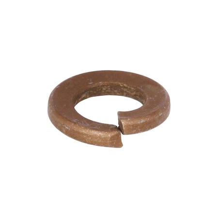 Auveco 7/16in High Alloy Split Lock Washer - Zinc Yellow, 50PK 11928