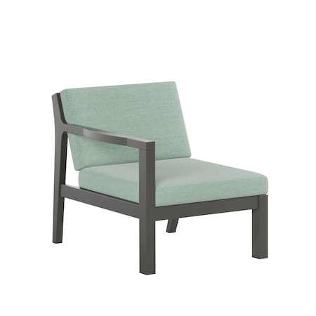 Polybird BREEZE DEEP SEAT SECTIONAL PIECE RIGHT CHAIR        COFFEE POLYBIRD P102-CF-CASP