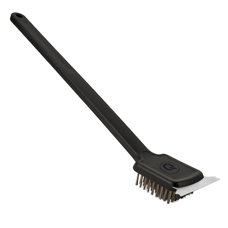 Mr Bar-B-Q Products Mr. BAR-B-Q Grill Brush, Stainless Steel Bristle, Stainless Steel Handle, 18 in L 60300Y