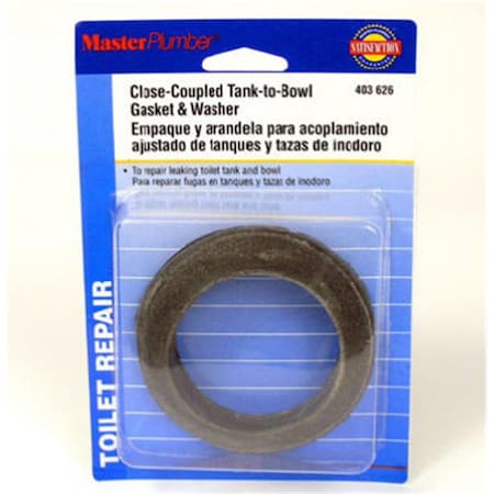 Highkey Master Plumber Toilet Tank Gasket LR579010