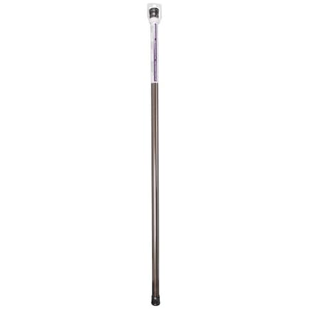 Simple Spaces Shower Curtain Rod, 7-1/2 lb, 41 to 76 in L Adjustable, 1 in Dia Rod, Steel, Venetian Bronze SD-SR41-VB