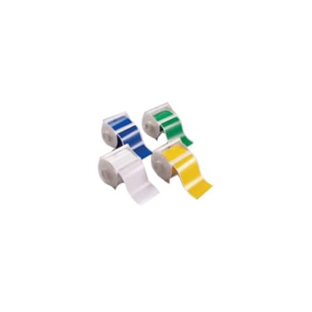 Brady Label Tape Cartridge, White, Labels/Roll: Continuous 76697