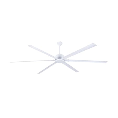 Canarm Ceiling Fan, 96 in Blade Dia, 6 Blades, 5 Speeds, 120V AC, White CP96WH