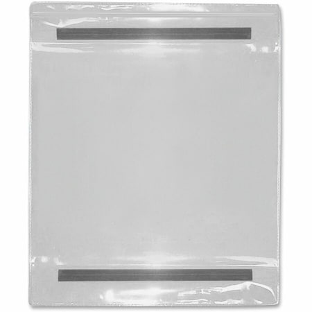 Tatco Pocket, Magnetic, Vinyl, Clear, PK25 23912