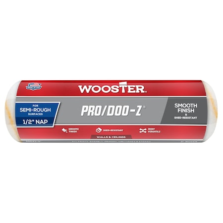 Wooster .50in. Nap Pro-Doo-Z Roller Covers RR643-9 71497118073