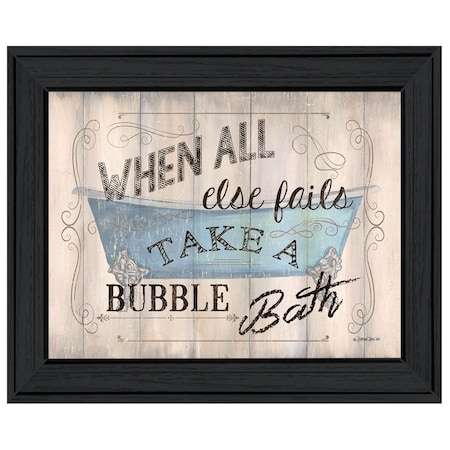 Homeroots Bathroom Humor 4 Black Framed Print Bathroom Wall Art 404856