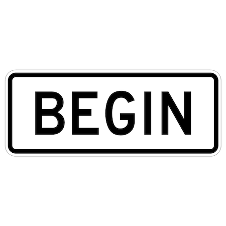 Sign Solutions Usa Traffic Sign, 30 in Width, Aluminum Sign, Horizontal Rectangle DUS06DWT3012R3-9cP