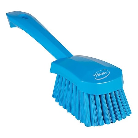 Vikan Hand Brush, Blue Bristle, Soft 41983