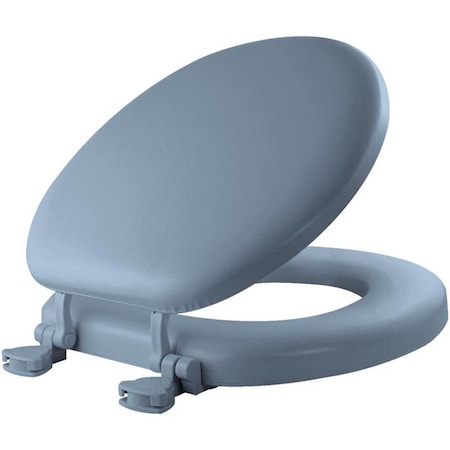 Bemis Eden Round Sky Blue Soft Toilet Seat 15EC 034