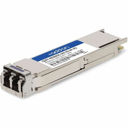 Add-On HP Comp QSFP+ LC 40G-LR4 20km SMF QSFP-40GBASE-LR4-20-HP-AO
